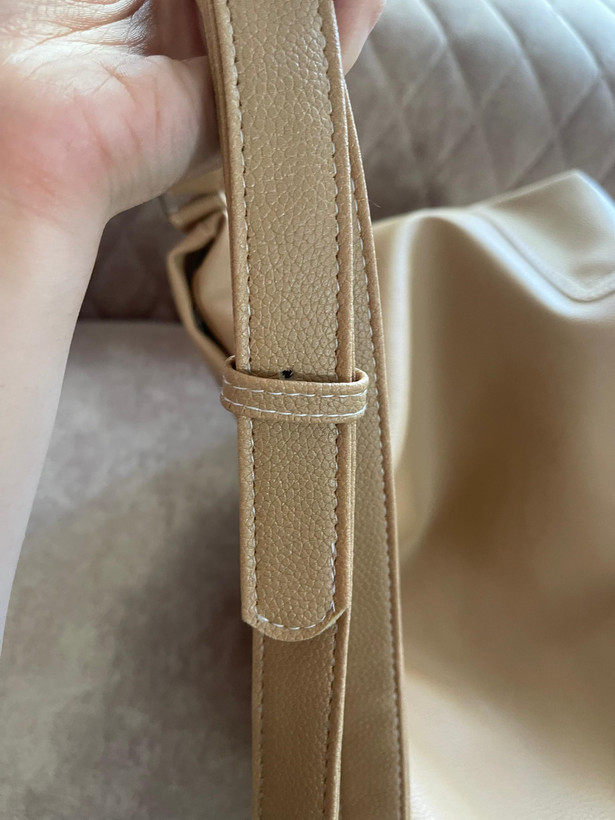 کیف زنانه چرم شنل دوخت کف دوبل